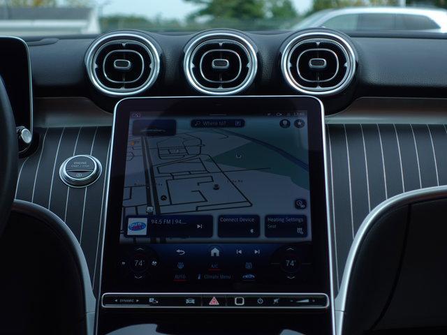 used 2022 Mercedes-Benz C-Class car, priced at $39,999