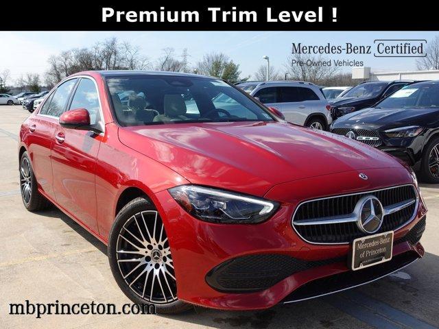 used 2023 Mercedes-Benz C-Class car, priced at $47,999