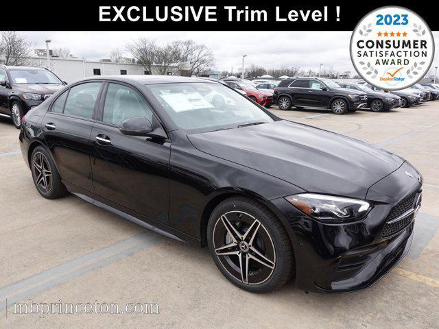 used 2024 Mercedes-Benz C-Class car, priced at $52,999