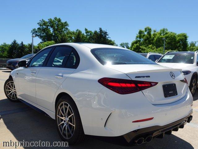 new 2024 Mercedes-Benz AMG C 43 car, priced at $65,580