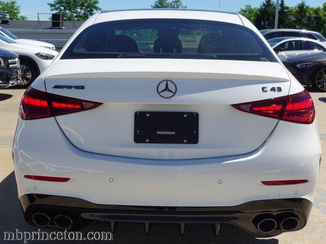 new 2024 Mercedes-Benz AMG C 43 car, priced at $65,580