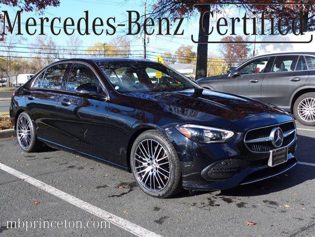 used 2022 Mercedes-Benz C-Class car, priced at $37,999