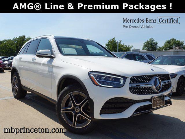 used 2021 Mercedes-Benz GLC 300 car, priced at $34,999