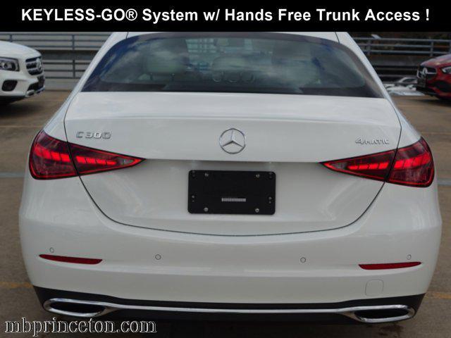 used 2024 Mercedes-Benz C-Class car, priced at $43,999