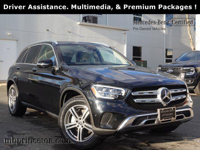 used 2021 Mercedes-Benz GLC 300 car, priced at $35,999