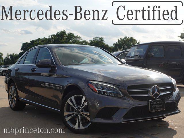used 2021 Mercedes-Benz C-Class car, priced at $32,999