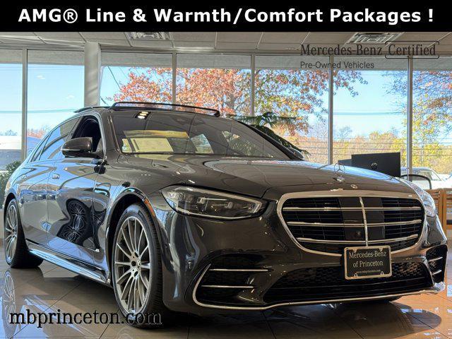 used 2023 Mercedes-Benz S-Class car, priced at $89,999