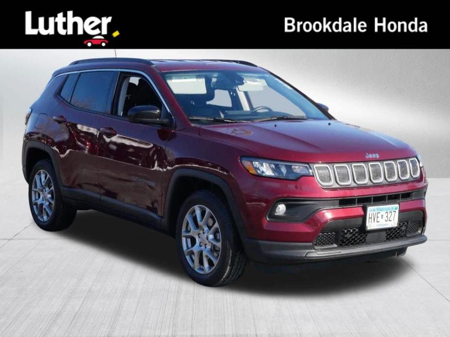 used 2022 Jeep Compass car, priced at $23,295