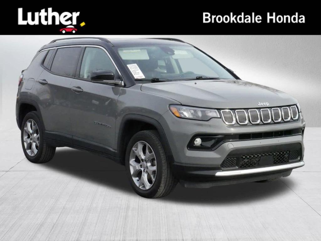 used 2022 Jeep Compass car, priced at $23,995