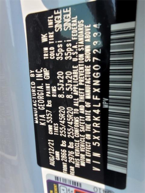used 2022 Kia Sorento car, priced at $28,493