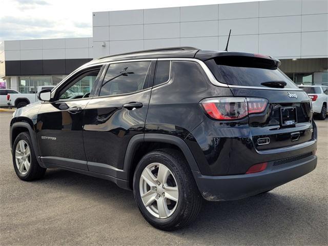 used 2022 Jeep Compass car, priced at $20,396
