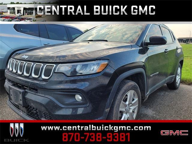 used 2022 Jeep Compass car, priced at $20,497