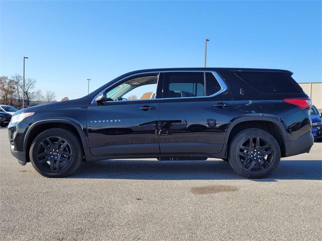 used 2021 Chevrolet Traverse car, priced at $22,497