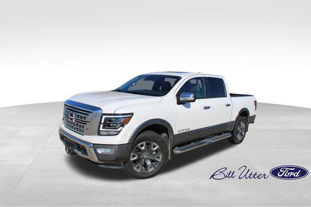 used 2023 Nissan Titan car, priced at $46,000