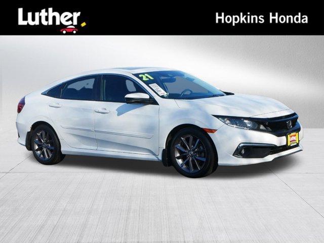 used 2021 Honda Civic car, priced at $24,995