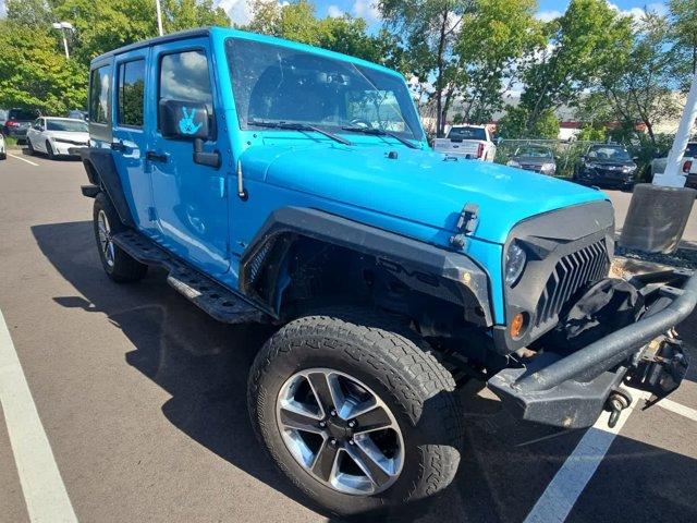 used 2017 Jeep Wrangler Unlimited car, priced at $21,995