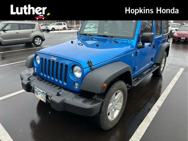 used 2015 Jeep Wrangler Unlimited car, priced at $16,995