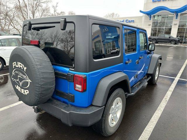 used 2015 Jeep Wrangler Unlimited car, priced at $16,995