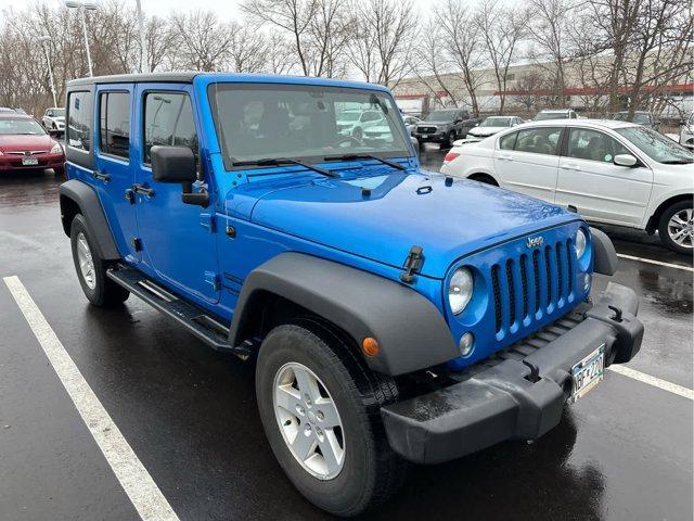 used 2015 Jeep Wrangler Unlimited car, priced at $16,995