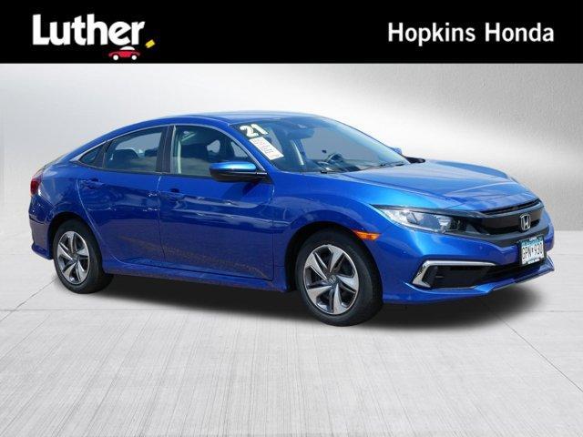used 2021 Honda Civic car, priced at $20,895