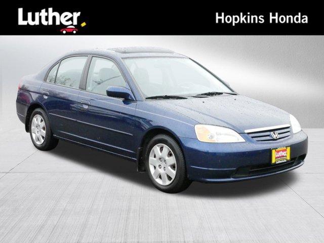 used 2002 Honda Civic car, priced at $8,995