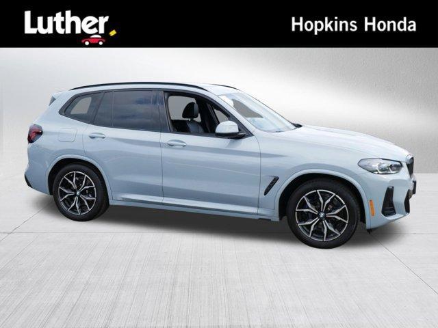 used 2022 BMW X3 car, priced at $39,995