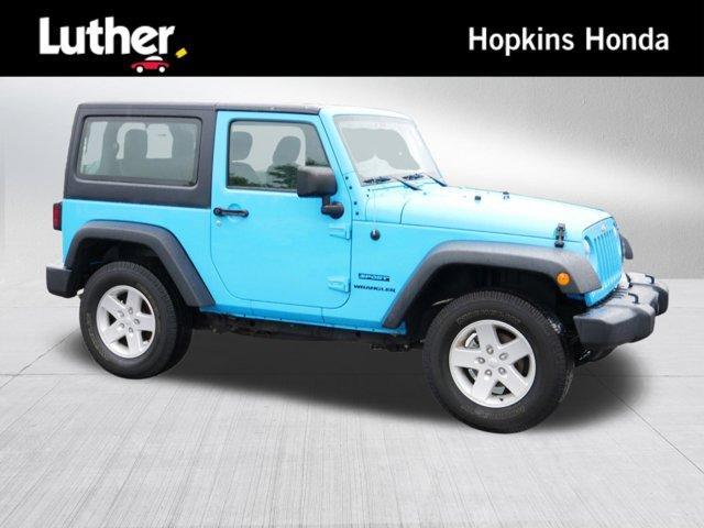 used 2017 Jeep Wrangler car, priced at $20,495