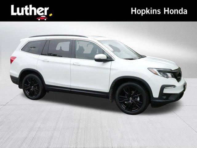 used 2022 Honda Pilot car, priced at $37,495