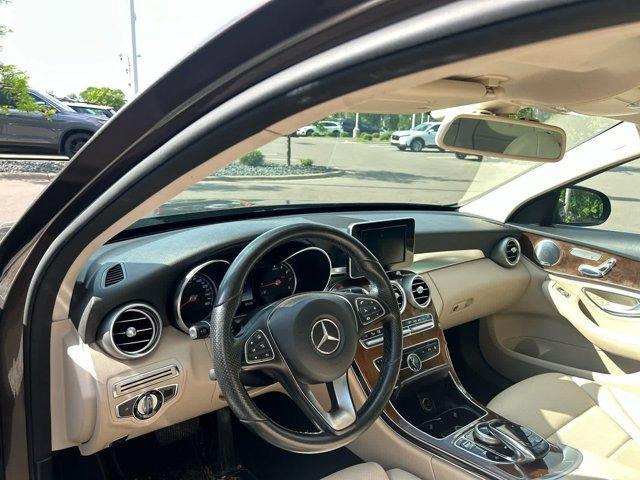 used 2015 Mercedes-Benz C-Class car, priced at $12,495