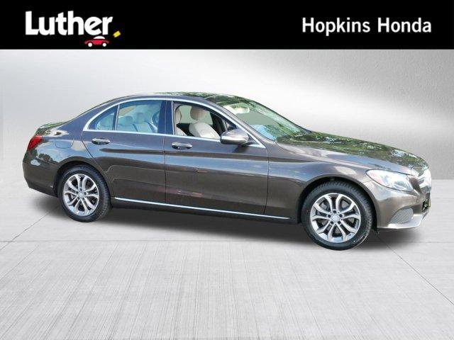 used 2015 Mercedes-Benz C-Class car, priced at $11,995
