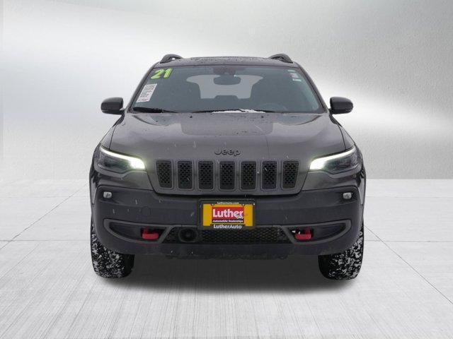 used 2021 Jeep Cherokee car, priced at $23,995