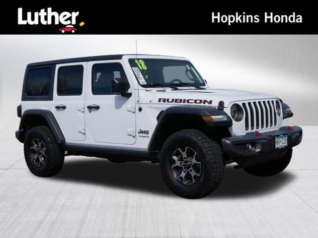 used 2018 Jeep Wrangler Unlimited car, priced at $31,495