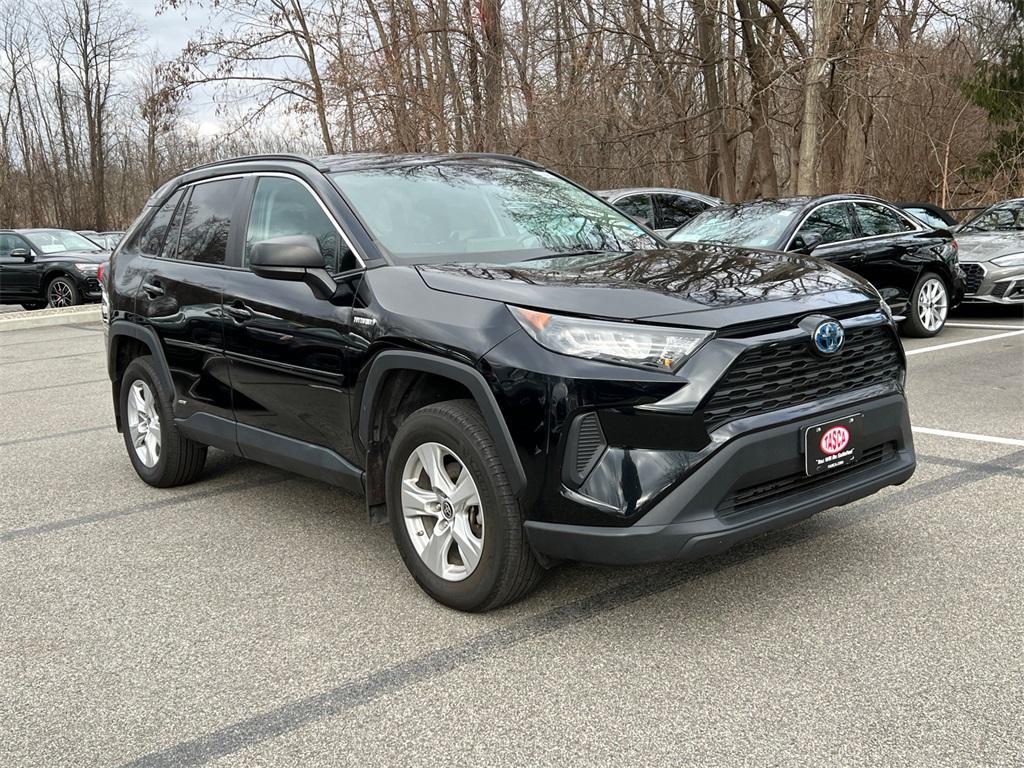 used 2021 Toyota RAV4 Hybrid car, priced at $27,058