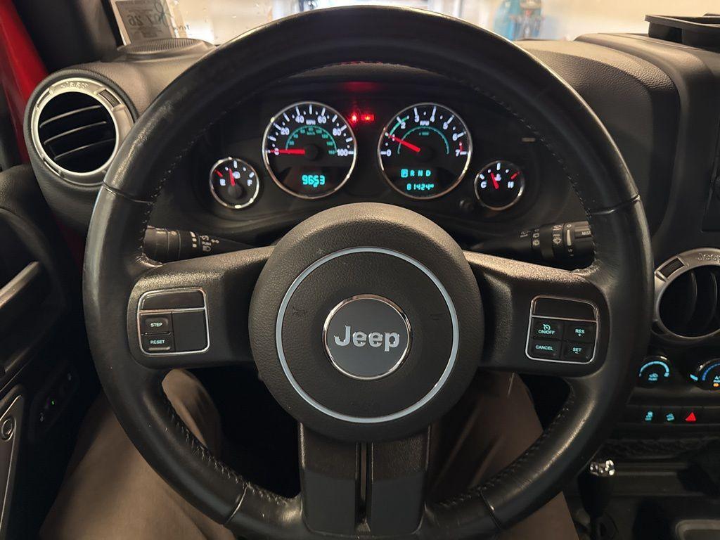 used 2017 Jeep Wrangler Unlimited car, priced at $18,999