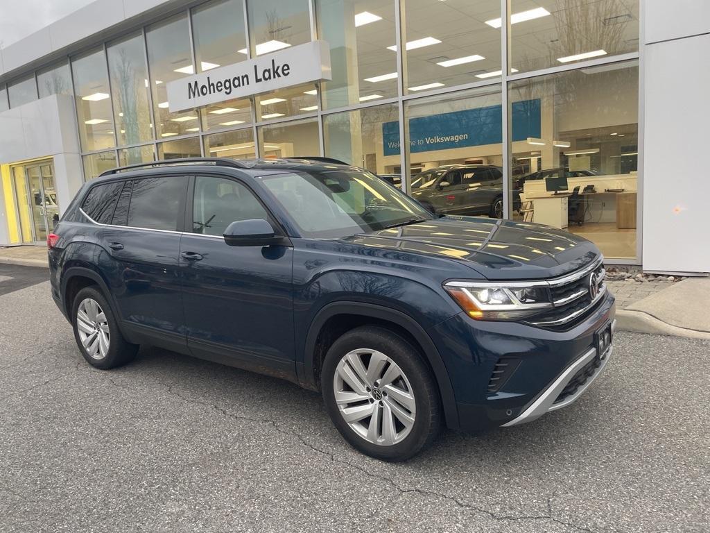 used 2021 Volkswagen Atlas car, priced at $27,900