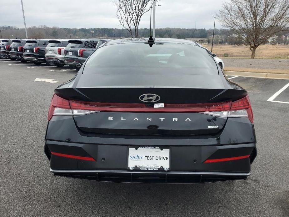 new 2024 Hyundai Elantra HEV car, priced at $31,130