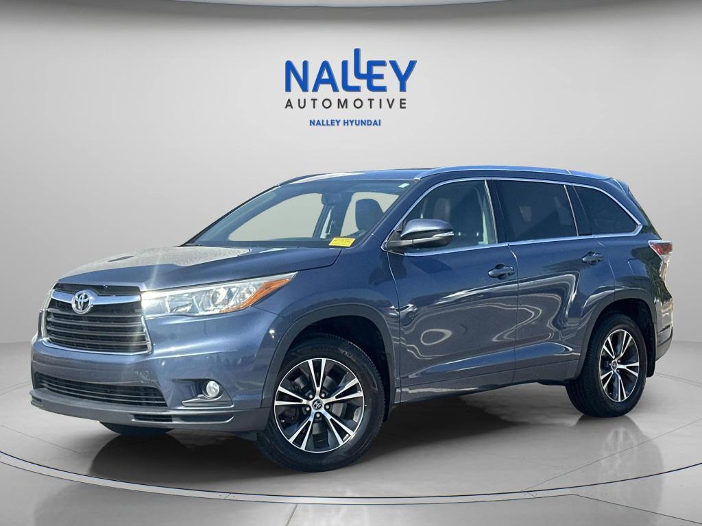 used 2016 Toyota Highlander car, priced at $19,899