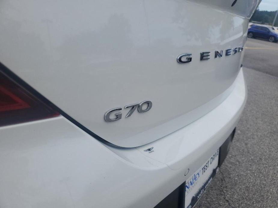 used 2022 Genesis G70 car, priced at $32,500