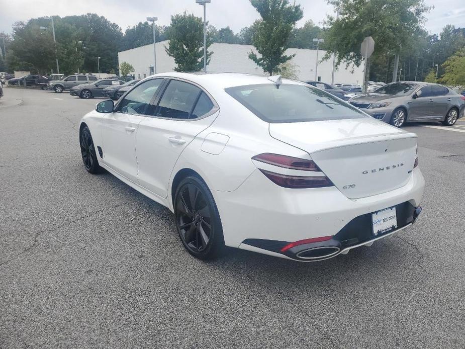 used 2022 Genesis G70 car, priced at $32,500