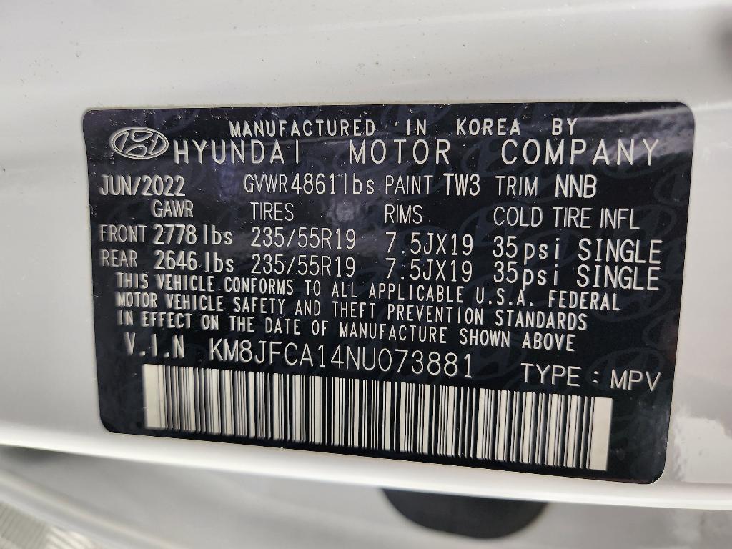 used 2022 Hyundai TUCSON Hybrid car, priced at $24,991