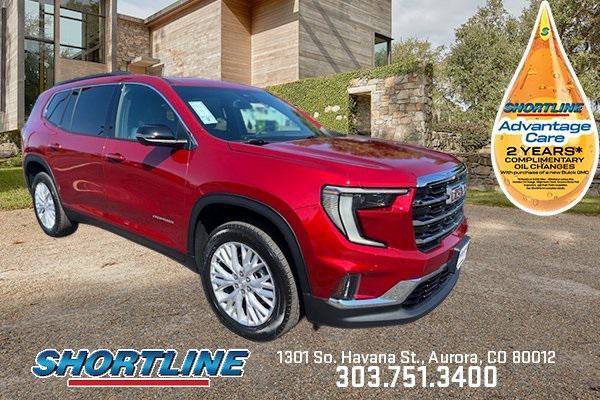 new 2025 GMC Acadia car, priced at $48,439