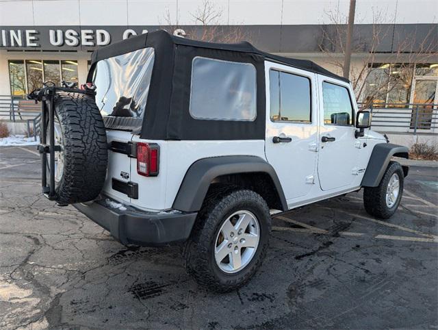 used 2017 Jeep Wrangler Unlimited car, priced at $20,491