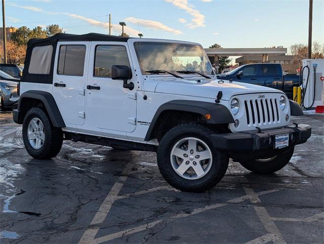 used 2017 Jeep Wrangler Unlimited car, priced at $20,491