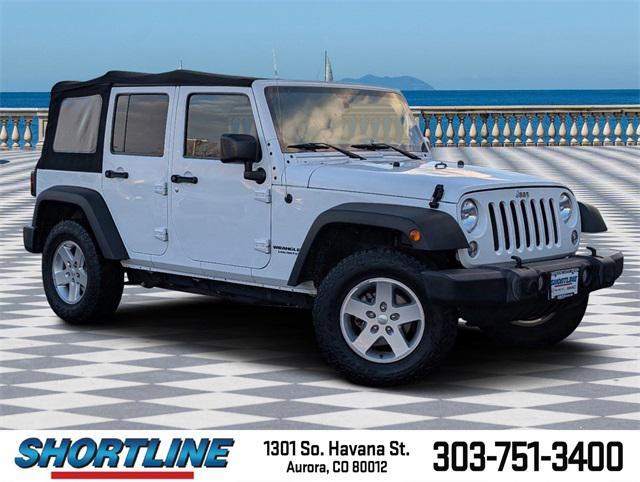 used 2017 Jeep Wrangler Unlimited car, priced at $20,491