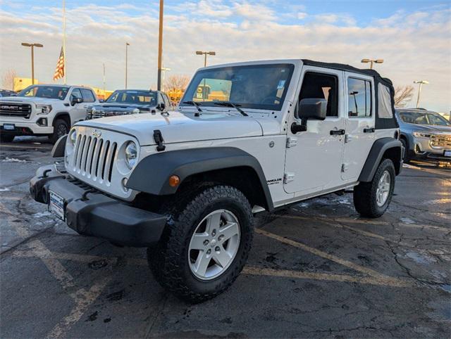 used 2017 Jeep Wrangler Unlimited car, priced at $20,491