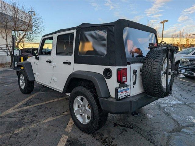 used 2017 Jeep Wrangler Unlimited car, priced at $15,990