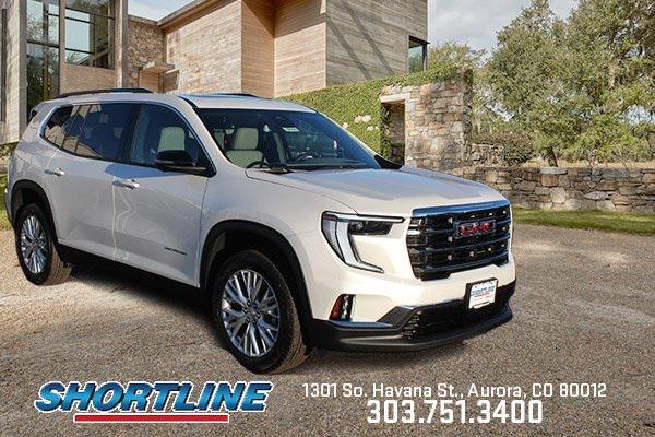 new 2025 GMC Acadia car, priced at $50,874