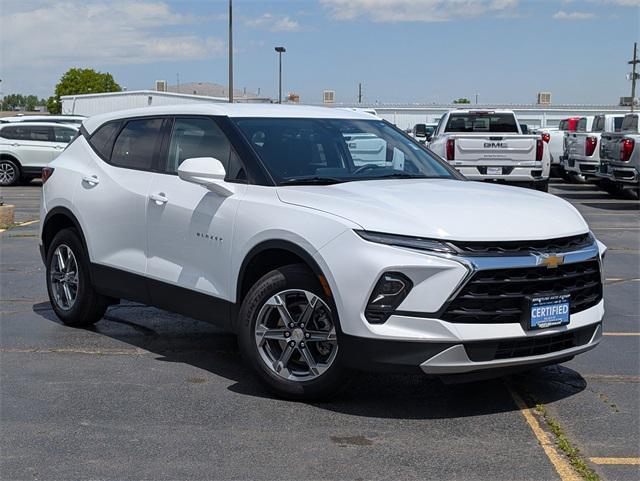 used 2023 Chevrolet Blazer car, priced at $29,210