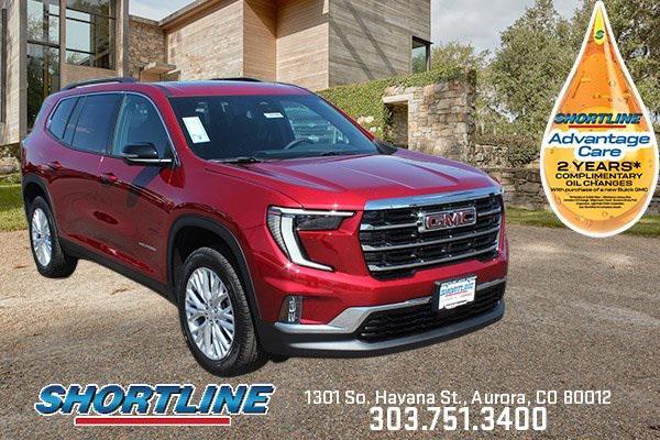 new 2025 GMC Acadia car, priced at $50,714