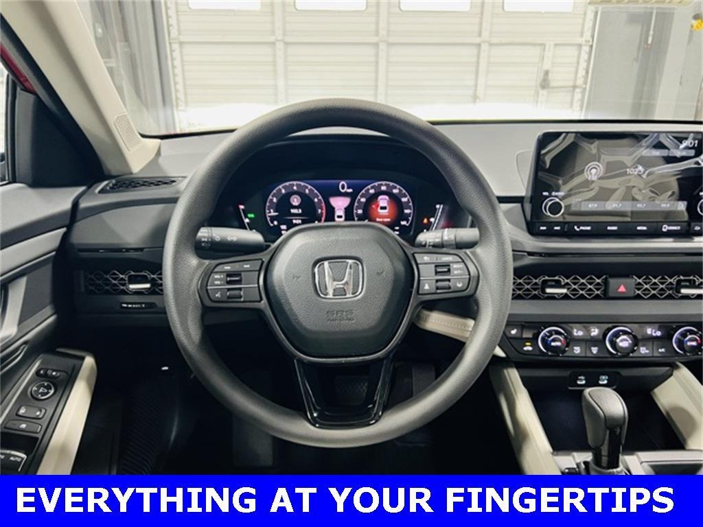 new 2025 Honda Accord car, priced at $32,165